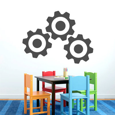 Abstract Non-Wall Damaging Wall Decal