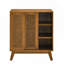 Buffet Mid-Century Modern Rattan Cabinet, Buffet Cabinet-1693448969