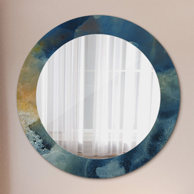 Huldar Glass Flat Wall Mirror