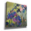  «Purple Irises» par Beth A. Forst, art mural sur toile, 26 po x 26 po-1797426894