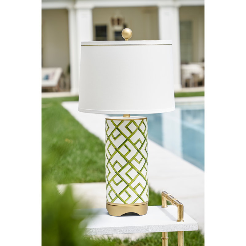 Bamboo Porcelain Table Lamp