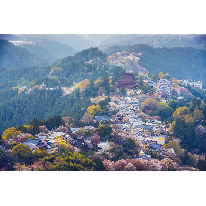 Yoshinoyama, Japan - Wrapped Canvas Print, 30cm H x 46cm W x 3.8cm D