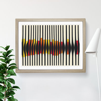 Smashing Modern Abstract Art - Framed Print