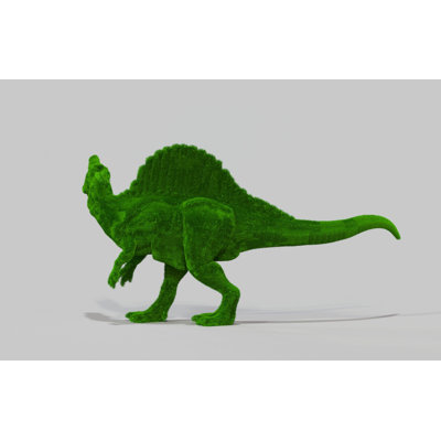 Outdoor Dinosaur Spinosaurus Topiary Green Figures