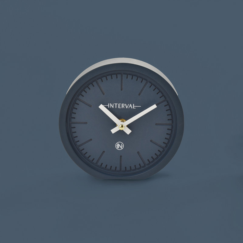 Wall Clock, Navy 
