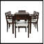 Ensemble repas d'extérieur en bois d'acacia de patio-1687355967