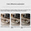 Table basse réglable de style Mid-Century
