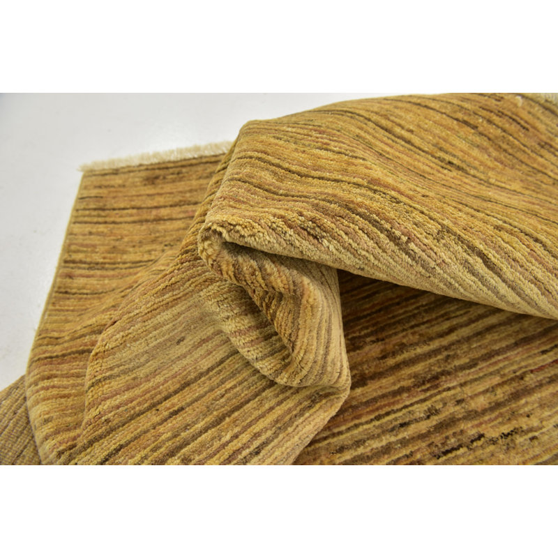 Didcot One-of-a-Kind 5' X 6'6" New Age Wool Area Rug in Beige