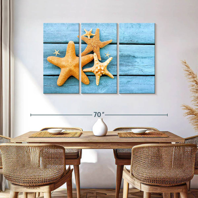 Rustic Starfish, 36" H x 57" W