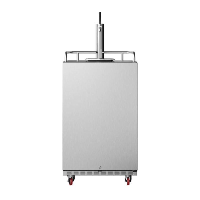 6,62 pieds cubes pi. Kegerator, Acier inoxydable
