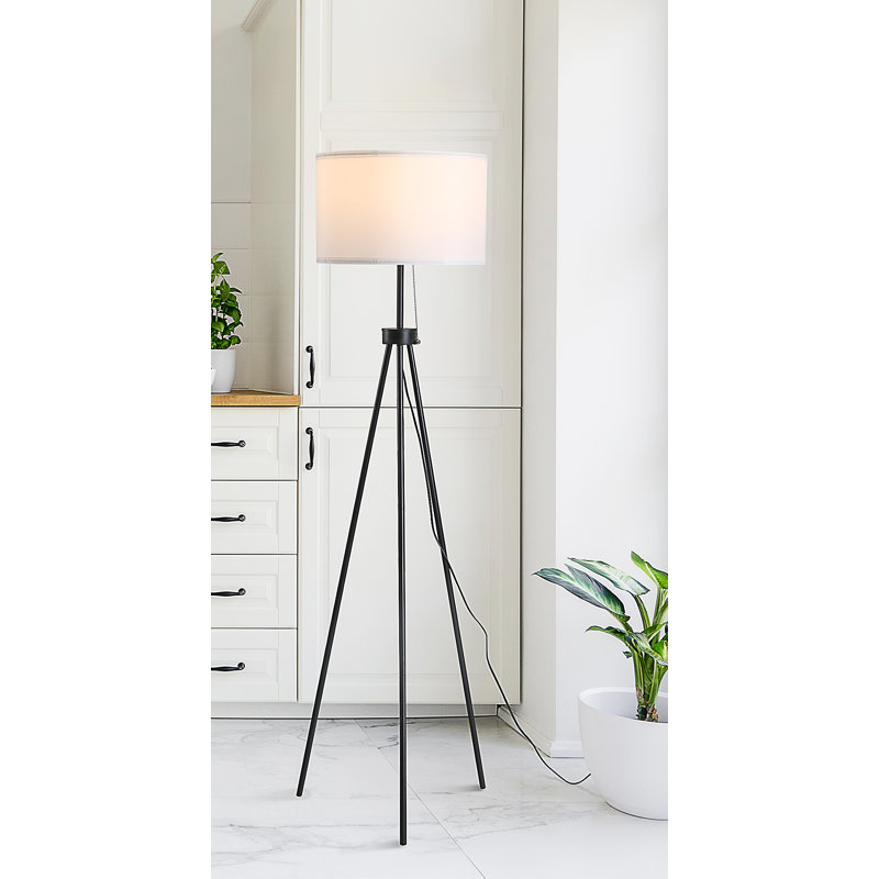 Lampe trépied 60 po West Hewish, Noir