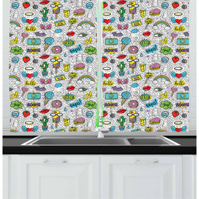 Tailored Kitchen Curtain