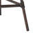 Swivel Upholstered Counter Stool with Metal Frame-741420259