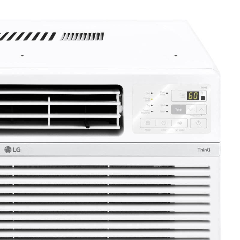 LG 12,000 BTU White Smart Wi-Fi Window Air Conditioner