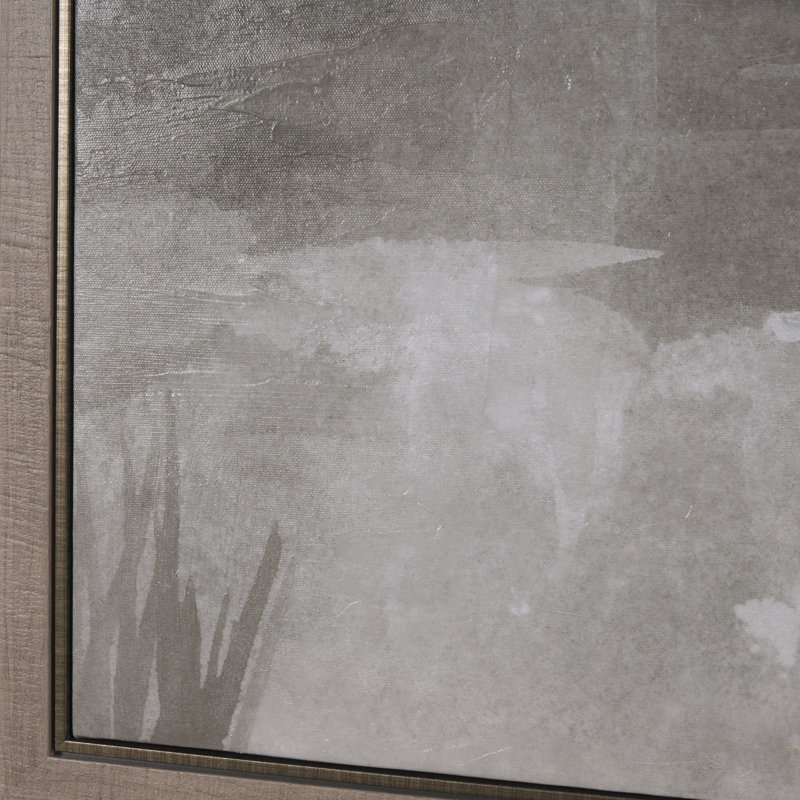 «Forest Morning II» par Studio, toile encadrée texturée à la main, Forest Morning I
