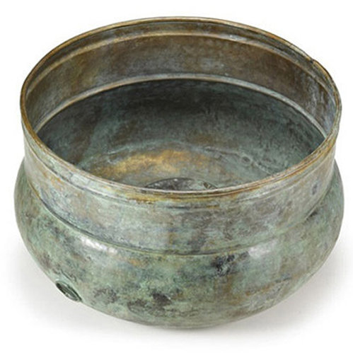 Container Hose Pot, Brass