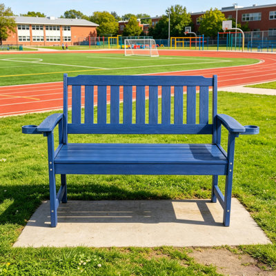 Banc de jardin résistant aux intempéries pour aires de repos extérieures