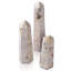 Travertine Obelisk Set-Romano Fosse Travertine