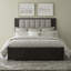 Ensemble de chambre à coucher grand lit, commode et miroir Keniston-109530108