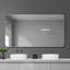 Miroir d'appoint Clirim avec verre antidéflagrant