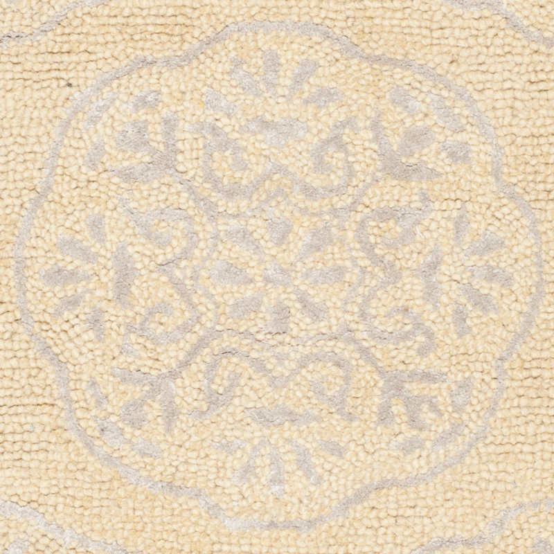Tapis en laine touffeté à la main Harger, Carré 6 pi