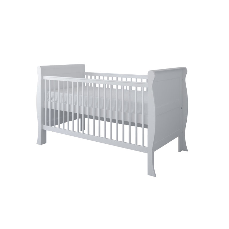 Valerton 3 Cot Bed, No, White