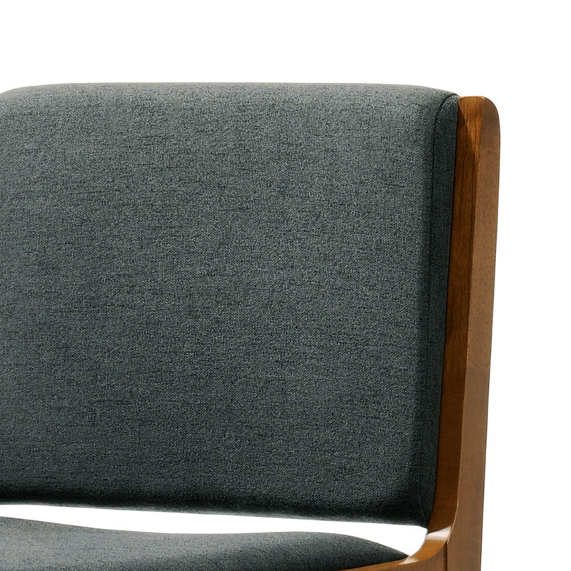 Chaise d'appoint en gris foncé, 2