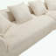 Canapé en chenille 3 pièces avec coussin moelleux-855586087