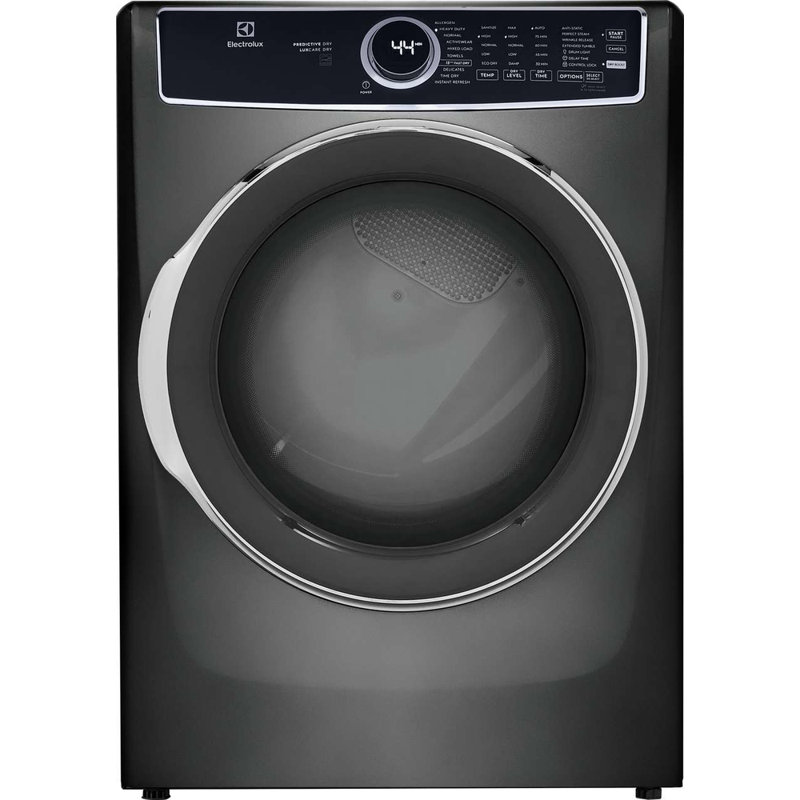 Sécheuse à gaz à vapeur à chargement frontal Electrolux Pi., Titane