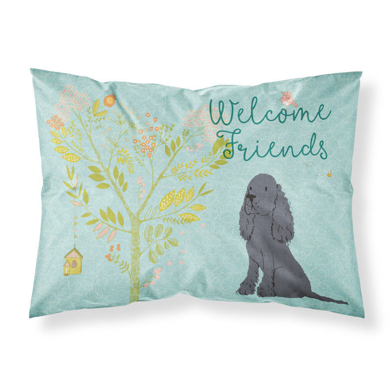 Microfiber, Black Cocker Spaniel
