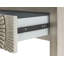 Heywood 120cm Glass Top Console Table