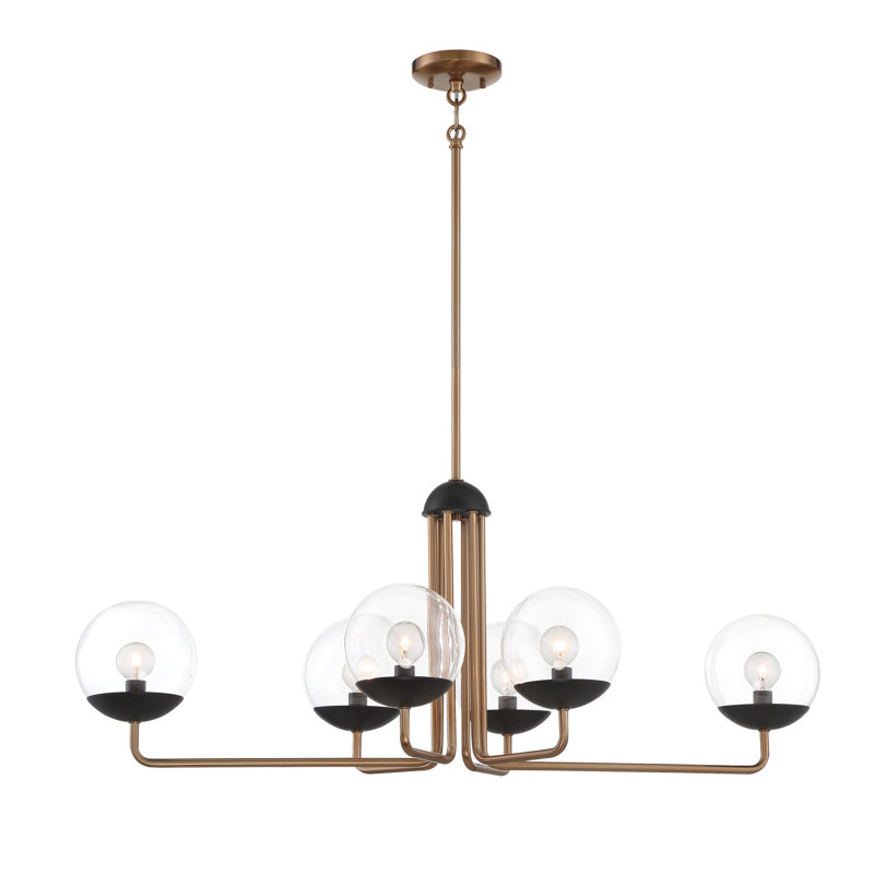 Palmyra 6 - Light Dimmable Chandelier