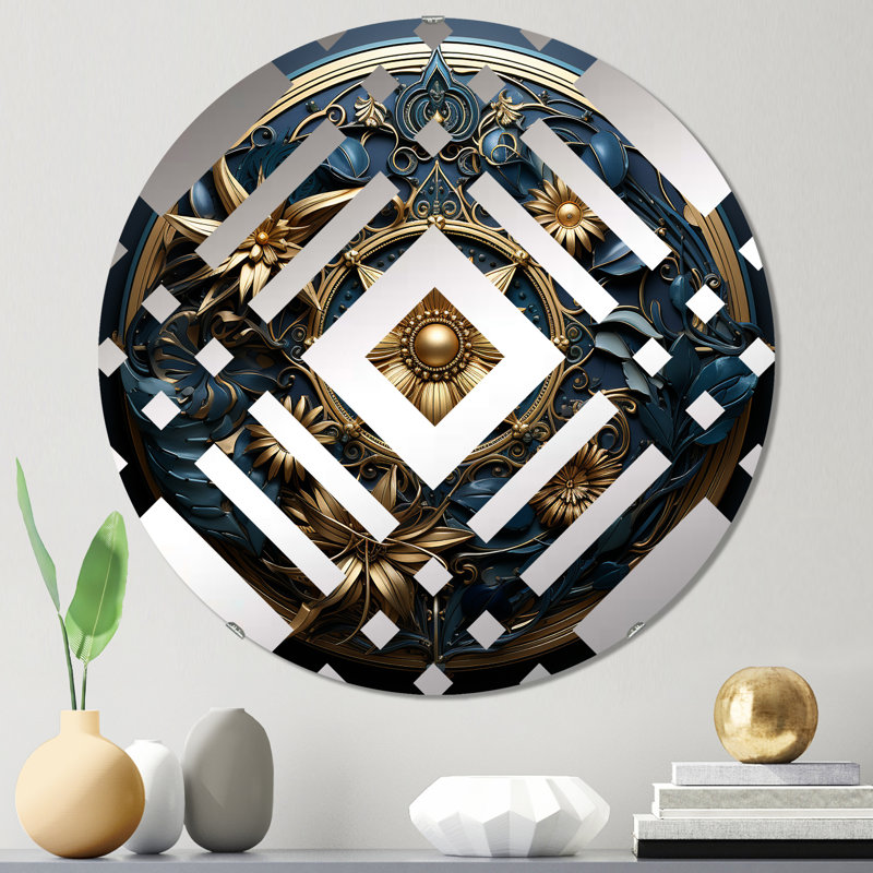 Idledale - Miroir décoratif diamant, 31,4 po x 31,4 po