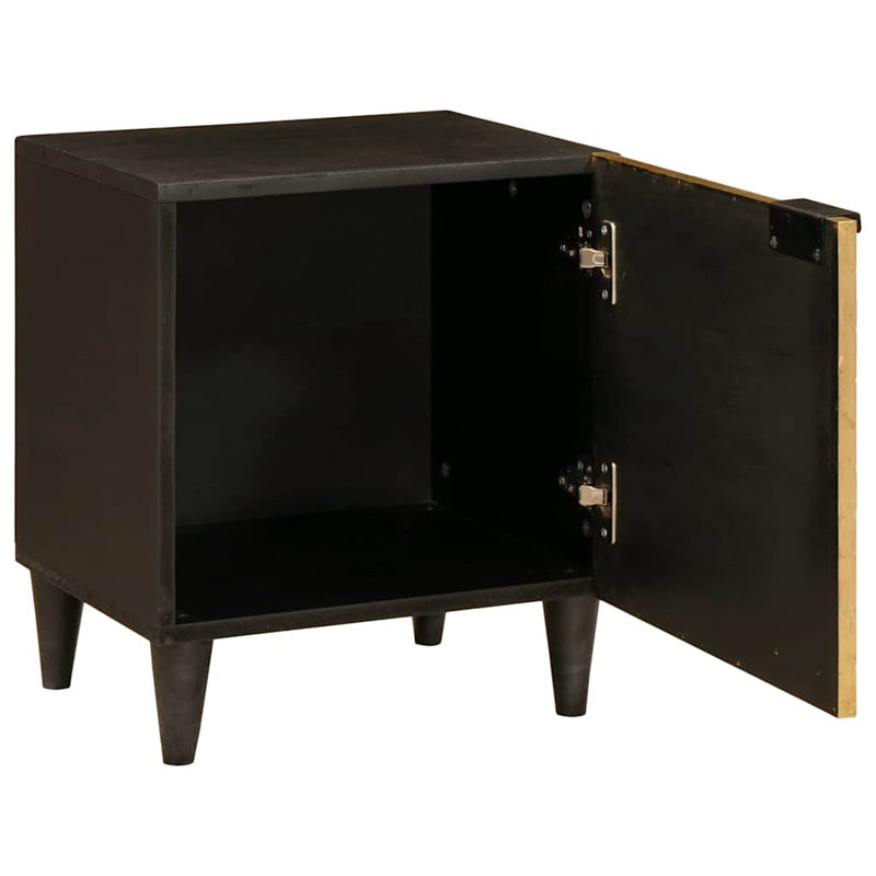 40cm W Solid Wood Bedside Table