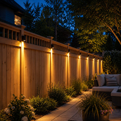 5cct Led Fence Lights, 3w Low Voltage Deck Lights, 12-24v Ac/dc Landscape Step Railing Light