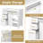 36'' Single Bathroom Vanity With Ceramic Sink Top-1892019310