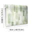 Papier peint aquarelle vert olive-116861569