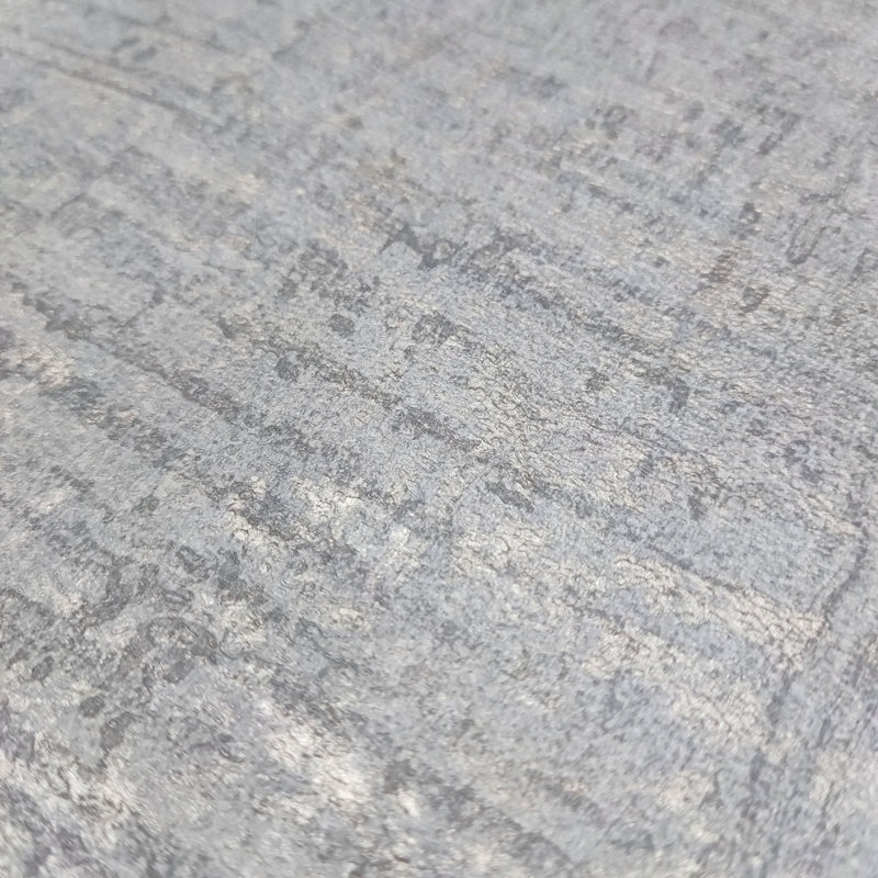 Papier peint à texture horizontale Makoba, Gris