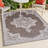 Graysin Vintage Casual Medallion Light Brown/Cream Indoor/Outdoor Rug-631268299