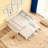 Upholstered Daybed with Trundle and Three Drawers-1699488358