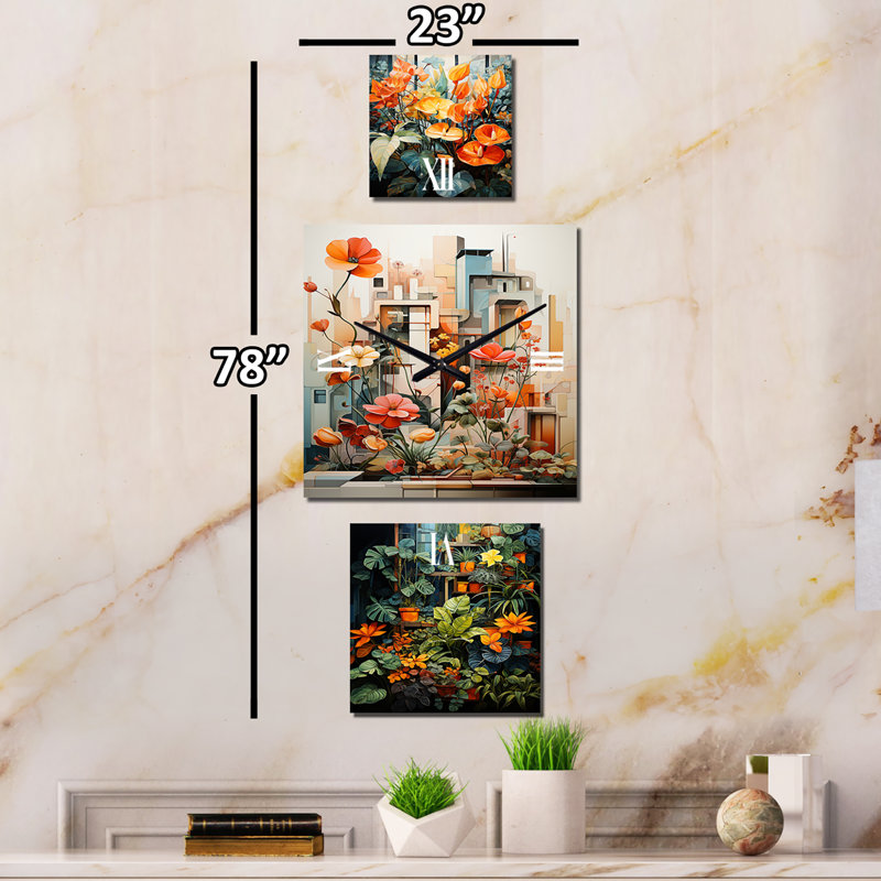 Casadi Metal Wall Clock