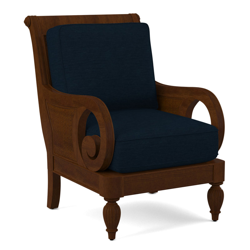 Fauteuil d'appoint Grandview, Performance du sucre gris; 0863-84, Finition café