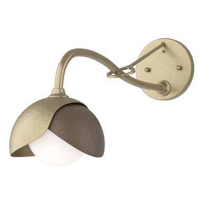 Brooklyn 1 - Light Hardwired Armed Sconce