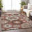 Premium Machine Washable Prisco Paprika Rug-628005936