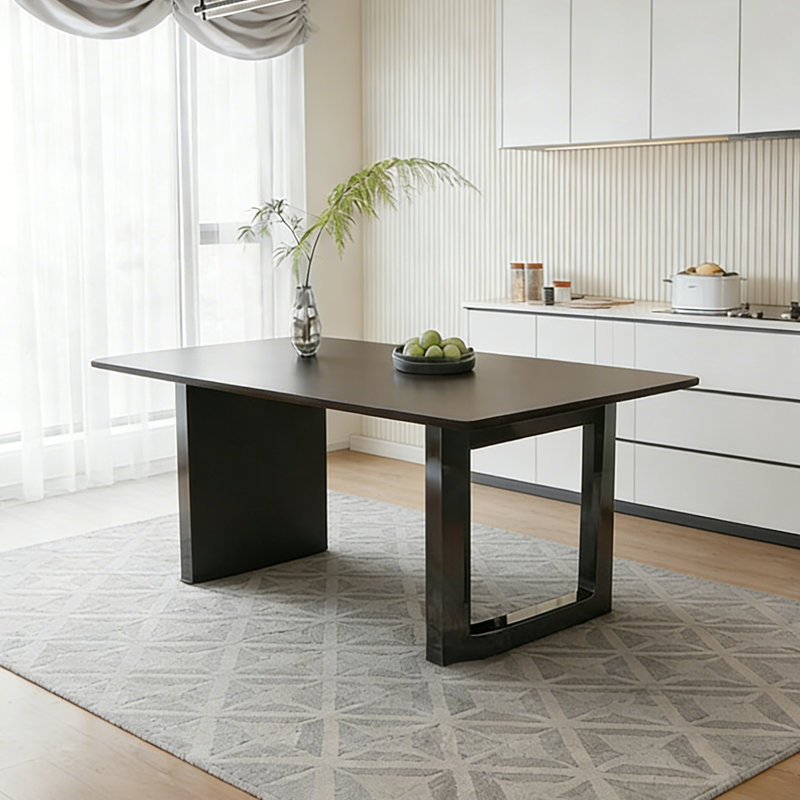 Luxury Minimalist style Dining Table, 29.13"H x 62.99"L x 31.5"W