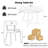 Modern Farmhouse Kitchen Dining Table Set-1072229147-1072229120-1066714989