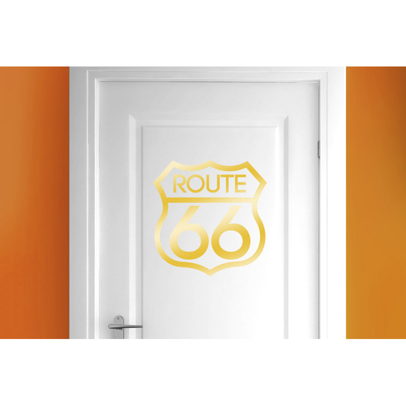 Wall Decal, Shiny Gold