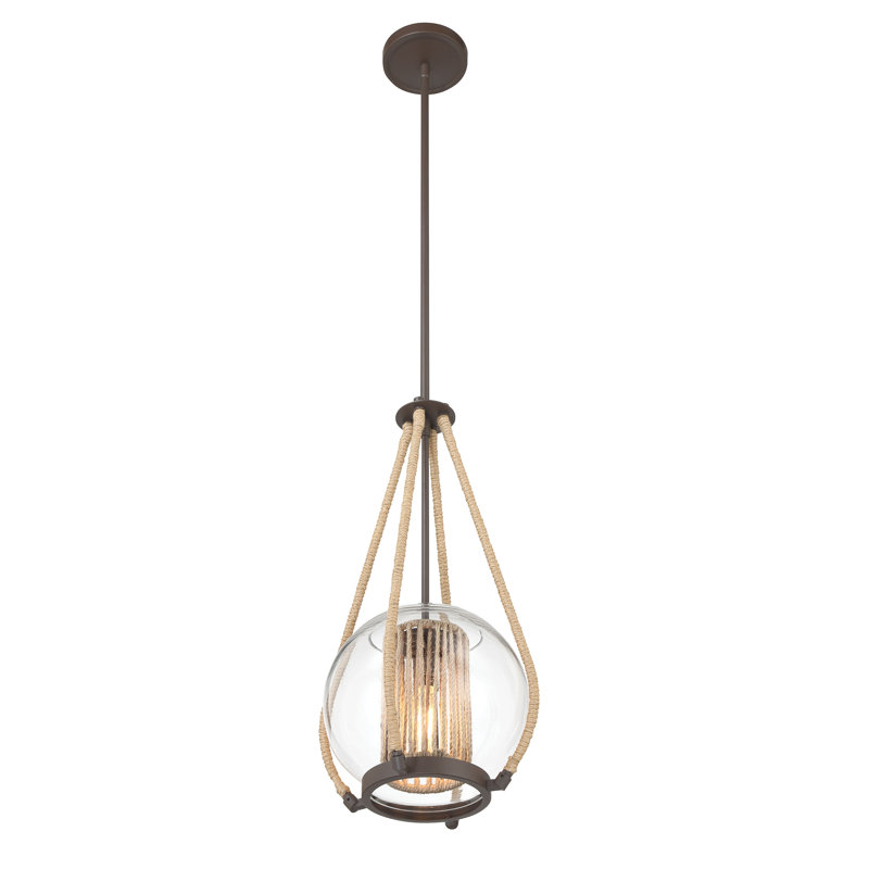 Ayob 1 - Light Single Pendant, 31.13" H x 16.13" W x 16.13" D
