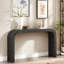 Console Farmhouse avec bord incurvé et texture naturelle-1147111644