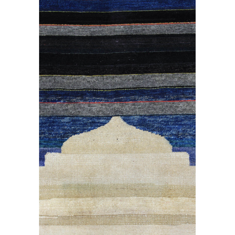 Laine de coton sur fond ouvert New Indian 8 pi 10 po x 12 pi